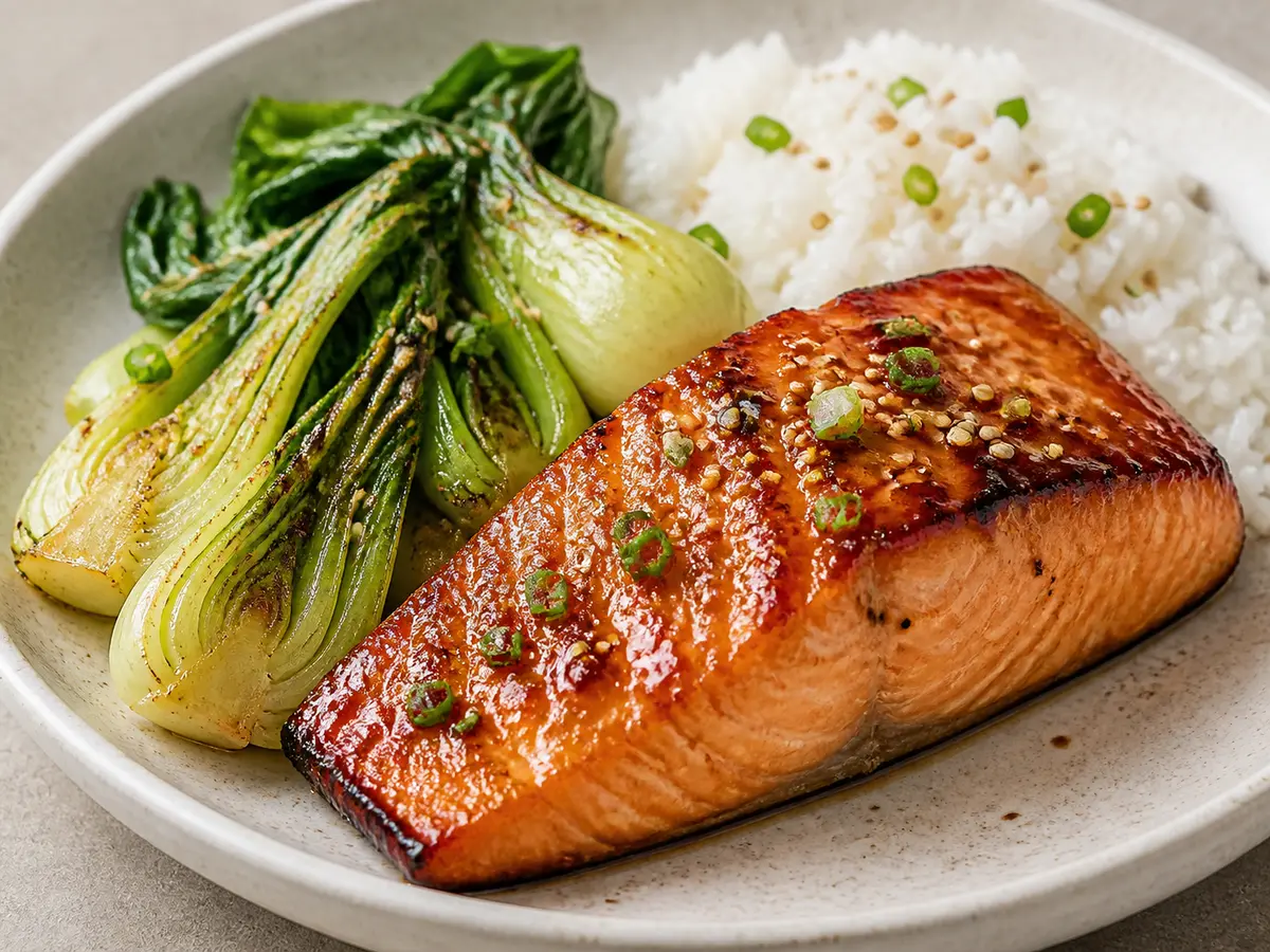 Miso Glazed Salmon