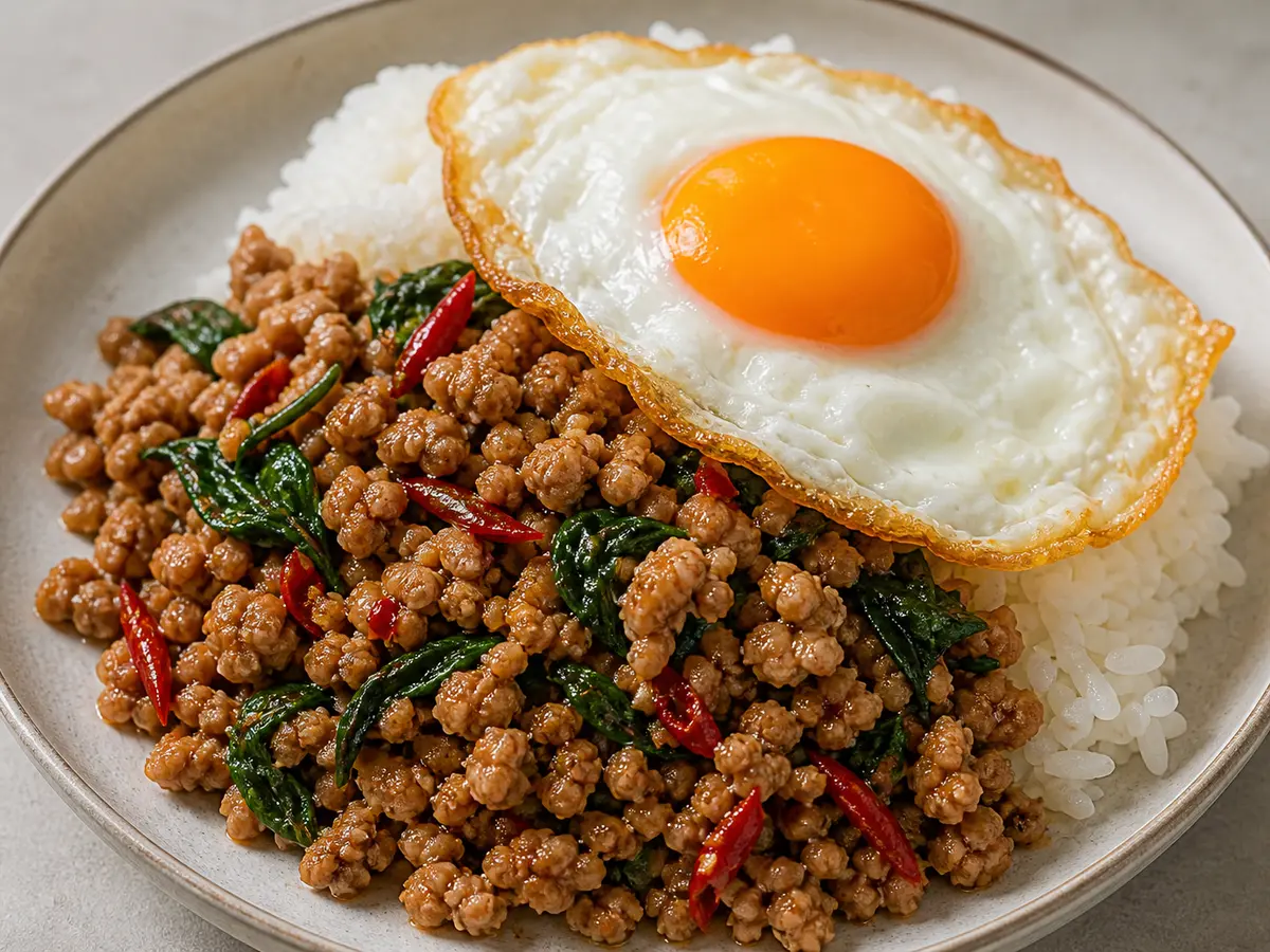 Thai Basil Chicken (Pad Krapow Gai)