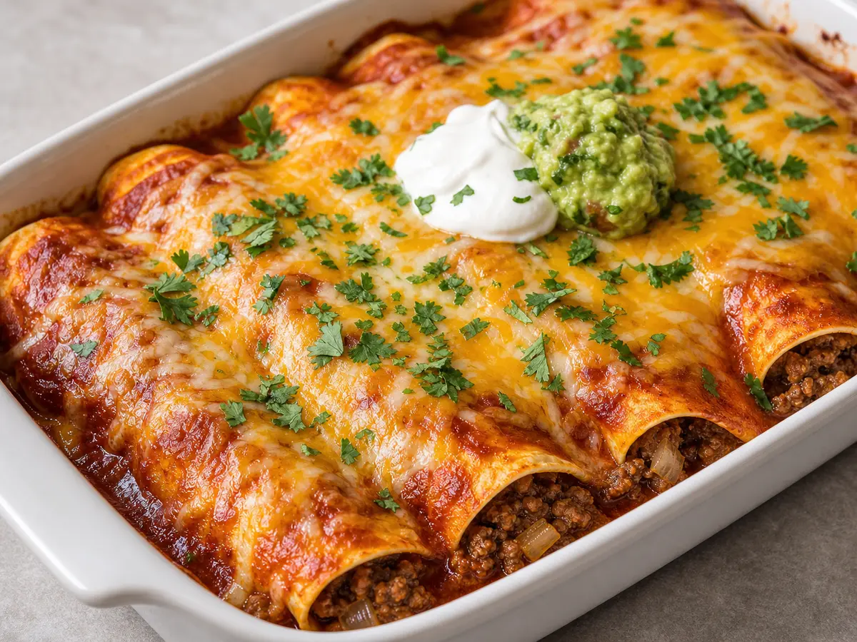 Beef Enchiladas