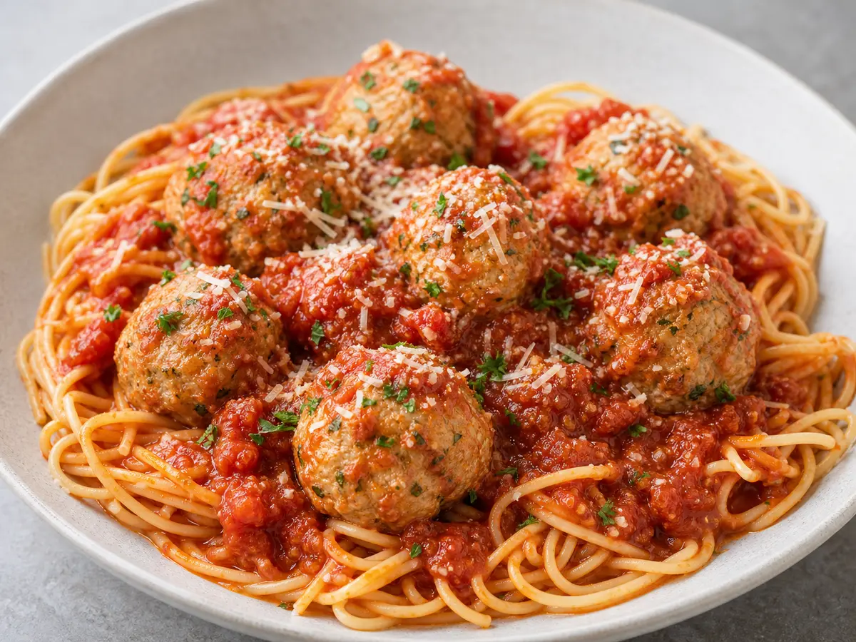 Turkey Meatballs in Marinara